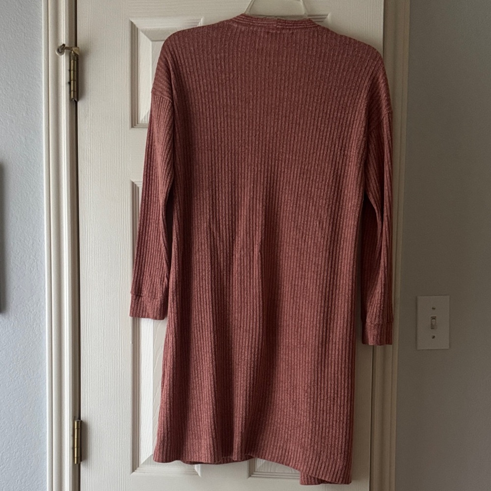 Soma Ribbed Rose Duster - Picture 4 of 4